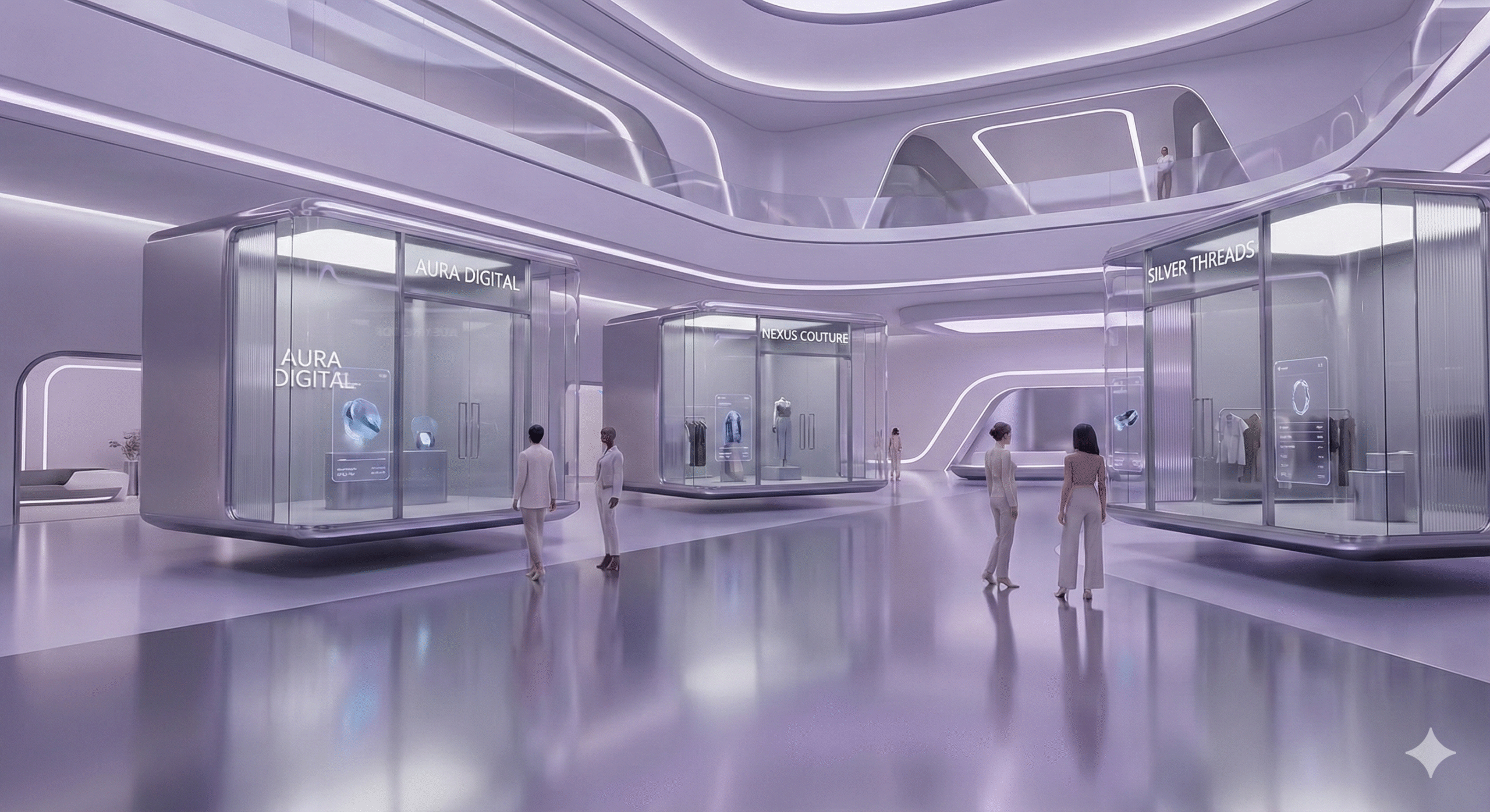 Immersive brand world or phygital mall