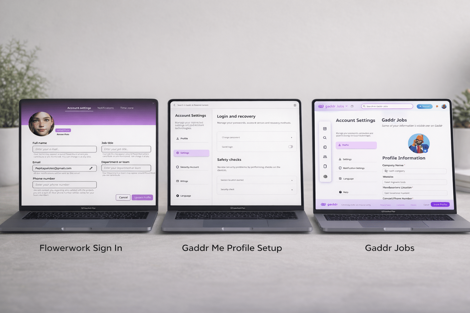 Transition from Flowerwork to Gaddr Ecosystem